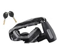 Motorbike Lock Security Bicycle Chain Lock Portable Anti-Theft Mountain Bike Key Combination Suitable Motorcycle Chain and Padlock(85902)