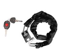 Motorbike Lock Security Bicycle Chain Lock Portable Anti-Theft Mountain Bike Key Combination Suitable Motorcycle Chain and Padlock(85308)
