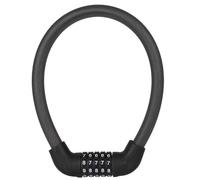 Motorbike Lock Security Lock 5-Digit Password Combination Universal Bicycle Safety Equipment Anti-Theft Accessories Motorcycle Chain and Padlock(Black 17.2x570mm)