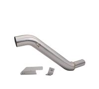 Motorbike Mid Link Pipe For PULSAR NS200 NS 200 Motorcycle Modified Exhaust Middle Section Mid Link Pipe Fits 51mm Muffler Escape Baffle