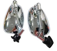 Motorbike Mirror Compatible With Suzuki For GSF1200 For Bandit1200 For GSF1250 For Bandit1250 The Motorcycle Handlebar Mirror Motorcycle Rear Side Mirror