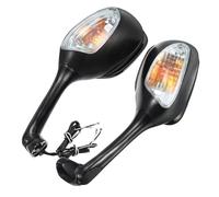 Motorbike Mirror For Suzuki For GSX-R600 2006 2007 2008-2015 Motorcycle Rearview Mirrors Side With Turn Signal Light Motorcycle Rearview(Clear Lens)