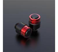 Motorbike mirror plugs M10*1.25 Motorcycle Aluminum CNC Screws Bolts Mirror Hole Plug Caps Part For KAWASAKI Z 750 Z750 SE Z750R Z750S Z750L 2003-2022 2024 2023(Black- Silver)