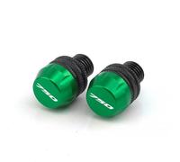 Motorbike mirror plugs Motorcycle Accessories 10mm Mirror Hole Screw Bolt Plug Cap Covers For H-ONDA Forza 750 NSS NSS750 2020 2021 2022 2023 2024 2025(Green)