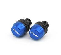 Motorbike mirror plugs Motorcycle Accessories 10mm Mirror Hole Screw Bolt Plug Cap Covers For H-ONDA Forza 750 NSS NSS750 2020 2021 2022 2023 2024 2025(Blue)