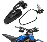Motorbike Mirror Rear View Mirror for Sur Ron Light Bee S/X Electric Dirt Bike, Rotated 360 Degrees Bracket