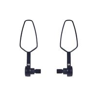 Motorbike Mirror Set Motorcycle Bar End Mirror For FZ6 FZ6R XJ6 FZ 6 6R XJ 6 Handlebar Rearview Wing Mirrors Extension Clear Glass Rearview Mirrors(Color 2)