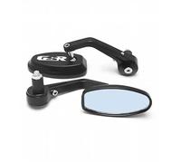 Motorbike Mirror Set Motorcycle Bar End Mirrors For SUZUKI GSR GSR750 GSR600 GSR400 GSR 750 600 400 Handlebar Wing Rearview Mirror With Bolts Extension Rearview Mirrors(Color 7)