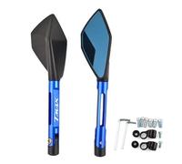 Motorbike Mirror Set Motorcycle Side View Mirror For T-MAX530 TMAX530 T-MAX560 TMAX560 TMAX 530 560 RearView Wing Mirrors Rearview Mirrors(Blue)