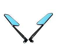 Motorbike Mirror Universial 8mm 10mm Motorcycle Mirror Scooter E-Bike Rearview Mirrors 2Pcs Pair Electromobile Back Side Convex Mirror Motorcycle Rearview