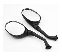 Motorbike Mirrors 2pcs For Scooter For E-Bike Rearview Mirrors Electromobile Back Side For Convex Mirror Classic Oval 6mm 8mm Motorcycle Rear View Side Mirror(8MM a set)