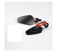 Motorbike Mirrors 7/8" 22mm CNC Motorcycle Rearview Mirrors Universal Clear Glass Scooter Bar End Handlebar Mirror Rear View Accessories