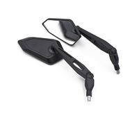 Motorbike Mirrors 8mm 10mm Motorcycle Rearview Mirror Scooter E-Bike Rear View Side Mirror Electromobile Back Side Mirror For Touring 2Pcs