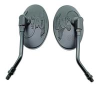 Motorbike Mirrors Compatible With VT1100 For Shadow 1100 For CM250 For CM450 Motorcycle Rearview Mirrors Motorbike Mirrors Motorcycle Handlebar Mirror