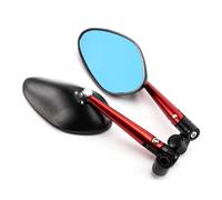 Motorbike Mirrors For Aprilia For Tuono For Mana For Dorsoduro For Shiver For Pegaso For SXV SR50R Motorcycle Rearview Mirrors Motorbike Rearview Mirror(Red)