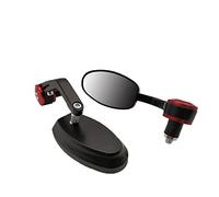 Motorbike Mirrors For B C 650 600 Sport C 400 650 GT F 700 650 GS 7/8" 22mm Motorcycle Mirror Handle Bar End Rearview Side Mirror White Glass(Silver)
