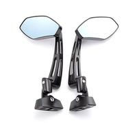 Motorbike Mirrors For CBR600 For F3 For F4i For CBR900 For CBR929 For CBR954 For CBR1000RR Universal Motorcycle Rearview Mirror Accessories(Black)