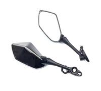 Motorbike Mirrors For CBR600RR 2003-2019 For CBR 1000RR 2004-2007 Motorcycle Rearview Side Mirrors LED Turn Signal Motorbike Rearview Mirror(Black)