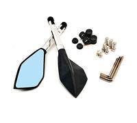 Motorbike Mirrors For CR85R CRF150R CR125R CR250R SL230 CRF450R Universial 8mm 10mm Motorcycle Convex Mirror Rearview Mirrors(Silver)