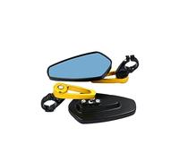 Motorbike Mirrors For D&UCATI For Monster 600 797 821 For Scrambler For HYPERMOTARD 950 7/8'' Motorcycle Handle Bar End Mirror Rearview Mirror(Gold)
