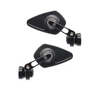 Motorbike Mirrors For D&UCATI For Monster 696 821 1200 For Scrambler 400 800 Motorcycle Black CNC Aluminium Handlebar Bar End Mirror