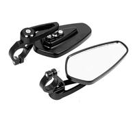 Motorbike Mirrors For Ducati For Mon&ster 937 SP 2021 2022 2023 2024 2025 Motorcycle Adjustable Handlebar Rearview Mirror 7/8"CNC Aluminum Side Motorcycle Wing Mirror(Black-Clear lenses)