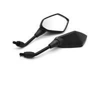 Motorbike Mirrors For GSF600 For Bandit For BURGMAN 400 GS500E GS550M For KATANA 10mm Universal Motorcycle Mirrors Racing Sport Bike Rear View Mirror(Black)
