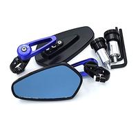 Motorbike Mirrors For H XADV FORZA 300 NC 750X CRM 250 CBR1100XX FORZA 125 CRF 450 Motorcycle Mirror Bar End Handlebar Moto Rearview Mirrors(BLUE)