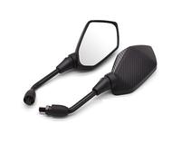 Motorbike Mirrors For HYPERMOTARD 821 939 For SP For 1100 796 916 Universial 10mm Motorcycle Mirrors Racing Sport Bike Rear View Mirror(Carbon fiber)