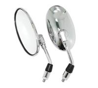 Motorbike Mirrors For RNineT For R1200GS For S1000RR For F800R For S1000XR For R1250GS For Adventure For F650GS For G310R 8/10MM Motorcycle Rearview Mirror(Chrome)