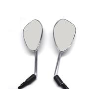 Motorbike Mirrors For RNineT For S1000RR For F800R For S1000XR For R1250GS For Adventure For F650GS For G310R 8/10MM Universal Motorcycle Rearview Mirror(Silver)