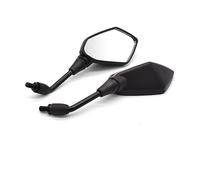 Motorbike Mirrors For TL1000 DL650 GSR 600 750 GSX S750 R600 R750 Universial 10mm Motorcycle Mirrors Racing Sport Bike Rear View Mirror(Black)
