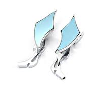 Motorbike Mirrors For VStar XVS 250 650 950 1100 1300 Classic Stryker Royal Star XVZ 8/10mm Motorcycle Chrome Diamond Rear Side Mirrors