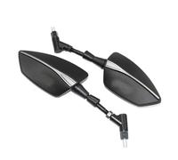 Motorbike Mirrors For YBR125 2010 2011 2012 2013 2014 2015 2016 2017 2018 2019 Motorcycle Mirrors Left Right Rear Rearview Mirrors Motorbike Rearview Mirror(For YBR-Titanium)