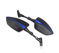 Motorbike Mirrors For YBR125 2010 2011 2012 2013 2014 2015 2016 2017 2018 2019 Motorcycle Mirrors Left Right Rear Rearview Mirrors Motorbike Rearview Mirror(For YBR125-Blue)