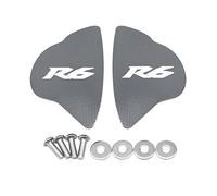 Motorbike Mirrors For YH YZFR6 R6 R6 2017-2020 2019 Motorcycle CNC Aluminum Windscreen Mirror Cover Driven Mirror Eliminators Cap(TITANIUM)