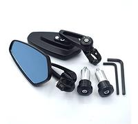 Motorbike Mirrors MOTORCYCLE BAR END MIROIR FOR H VFR 800 VLX NSR XADV HORNET CB600 CBR250R WINDSCREEN CBR 954 RR X ADV 750 MOTO ACCESSORIES(BLACK)