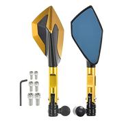 Motorbike Mirrors Motorcycle CNC 8 10mm Mirror Rearview Rear View Side Mirrors For B R1200GS LC F850GS F800GS F700GS F650GS R1250GS Rnine T ADV(GOLD)