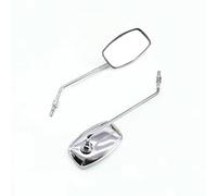 Motorbike Mirrors Set Compatible With Suzuki Universal 8mm Chrome Motorcycle Rearview Side Mirrors Motorbike Rearview Mirror Upgrade Accessories