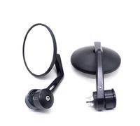 Motorbike Mirrors Universal Motorcycle 7/8" Handlebar End Rearview Side Mirrors Rearview Motorbikes Adjustable Side Mirrors Accessories