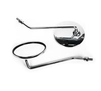 Motorbike Mirrors Universal Motorcycle Back View Mirror Round Shape Rearview Side Mirrors For Motorbike With 8mm Screw 2 Pieces/pair