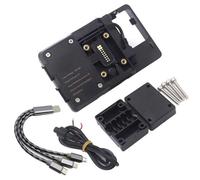 Motorbike Mobile Phone Navigation Bracket Handlebar Holder For Suzuki DL 650 V-Strom 2004-2011(C)