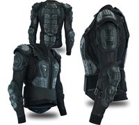 Motorbike Motor cross Armoured Jacket Protective Armour Chest Back Spine Armor Protector Clothing for Motorcycle MTB Dirt Bike