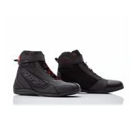 Motorbike Motorcycle RST Frontier CE Mens Boot Sneaker Biker Rider Touring Urban Ankle CE Approved Boots (Black/Red,46)