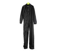 Motorbike Motorcycle RST Waterproof Lightweight Rain Suit Unisex One Piece Rain Suit (Black,L)