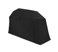 Motorbike Motorcycle Tent XL Black Oxford Steel Waterproof Portable Shelter | Garden Storage, Bike, Scooter, Garage Cover, Anti-UV, Ground Bolts, Lockable, 2 Padlocks & Keys, Carry Bag, 1.9 x 1.9 x 3.45m