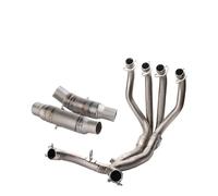 Motorbike Muffer Pipe Exhaust Motorcycle Pipe For Z1000 2010-2024 Universal Motorcycle Exhaust Full Elbow Muffler Pipe Modified Connect The 51MM Muffler