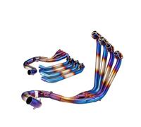 Motorbike Muffer Pipe For CBR650R CB650F CB650R CBR650F 51MM Universal Motorcycle Full Exhaust Muffler Slip On Front Connection Pipe Accessories