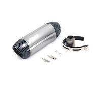 Motorbike Muffer Pipe Universal 51MM Motorcycle Exhaust Muffler Pipe Escape Moto Mivv For Er6n Sv650 Crf 230 Z800 R1 Cb650f Cb1000r Cbr250r