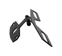 Motorbike Number Plate Bracket Motorcycle License Plate Bracket Taillight Mount Support Folding Number Frame Holder Universal